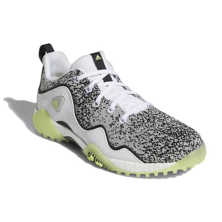 New Adidas CodeChaos 21 Primeblue Spikeless Golf Shoes 'Grey One Pulse Lime' Women's GW0214