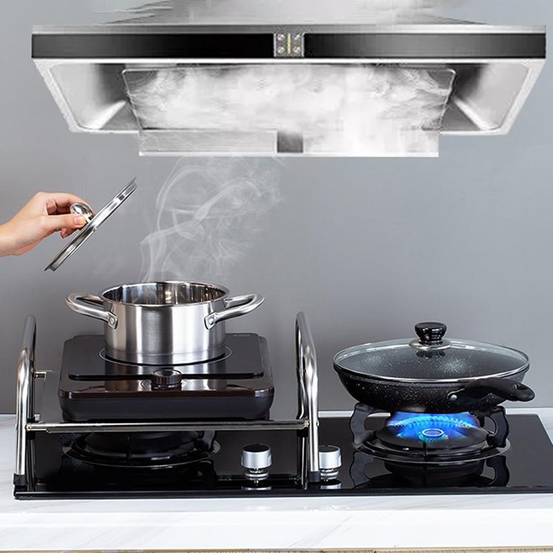 Induction Cooker Bracket Storage Shelves Microwave Shelf Stand Kitchen Desktop Multifunctional Metal Pan