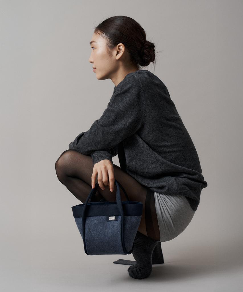 Addstudio Two-Four Bag_Small_Navy (Felt)