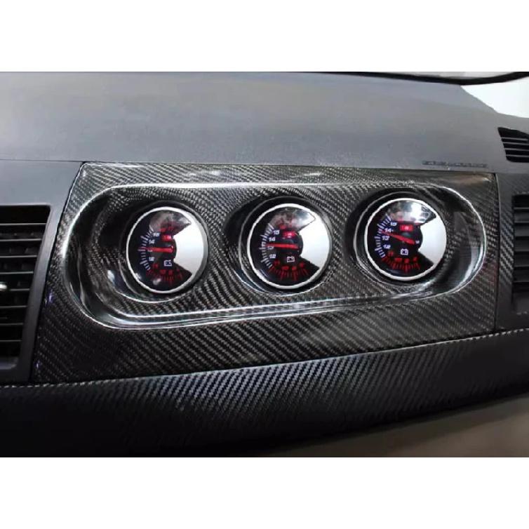 For Mitsubishi Lancer-ex EVO 10th Modified Carbon Fiber Matte Black Instrument Cover Body Kit Car Accessories