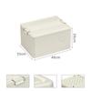 Super Large Capacity Storage Bin With Wheels Foldable Clothes Storage Box Bedroom Stackable Durable Clothing Organizer Box