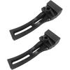 Truck Tonneau Cover Replacement Installation Accessory Rear Clamp Fit for Hard Tri-fold Tonneau Cover, Set of 2