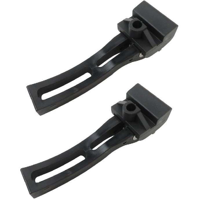 Truck Tonneau Cover Replacement Installation Accessory Rear Clamp Fit for Hard Tri-fold Tonneau Cover, Set of 2