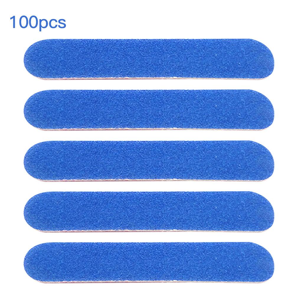 100pcs Double Side Disposable Buffer Files Sanding Block Grit Professional Manicure Tools File Dropship