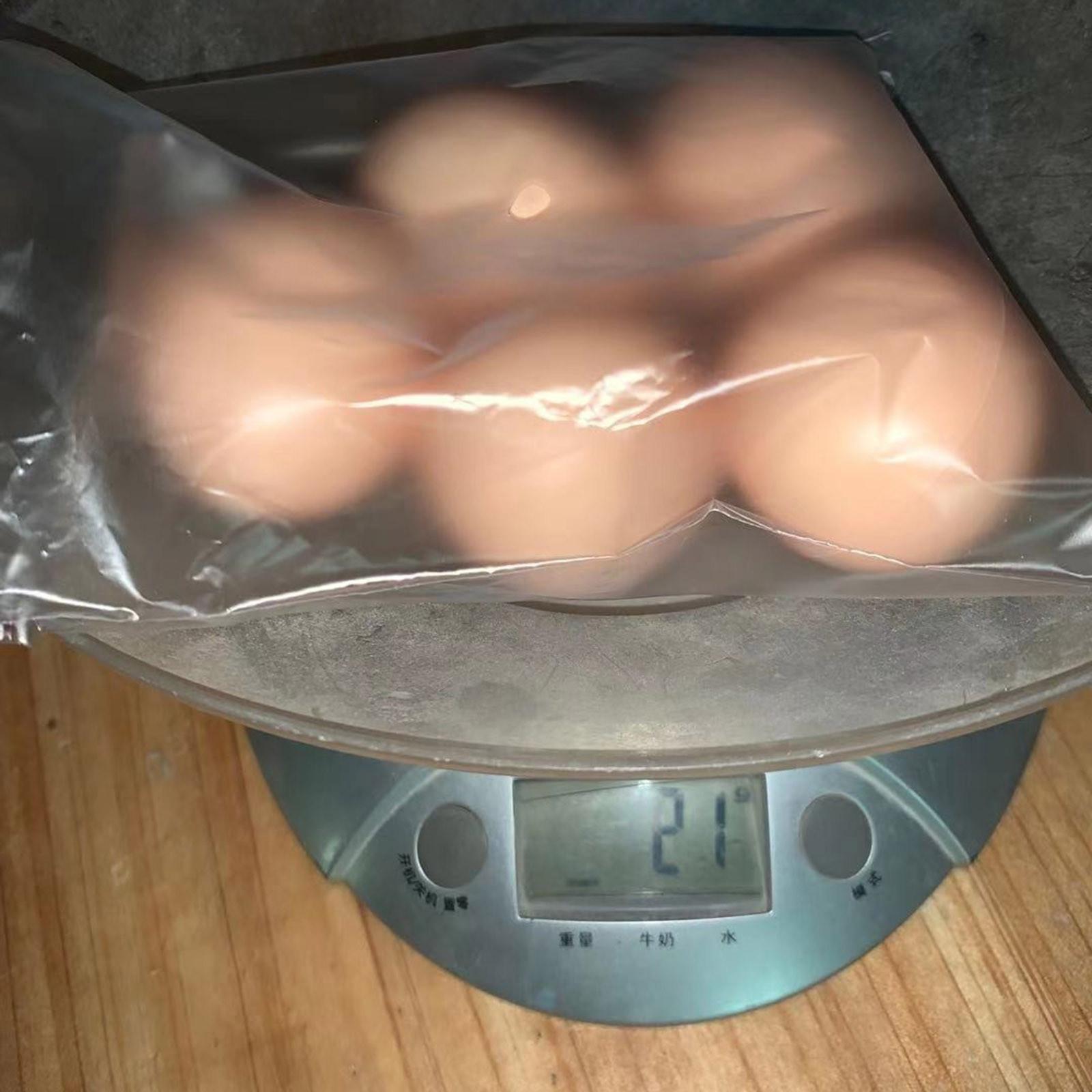 8 шт. манекен Oeufs Faux Oeufs Aide Pondre Poule One Size — фото 8