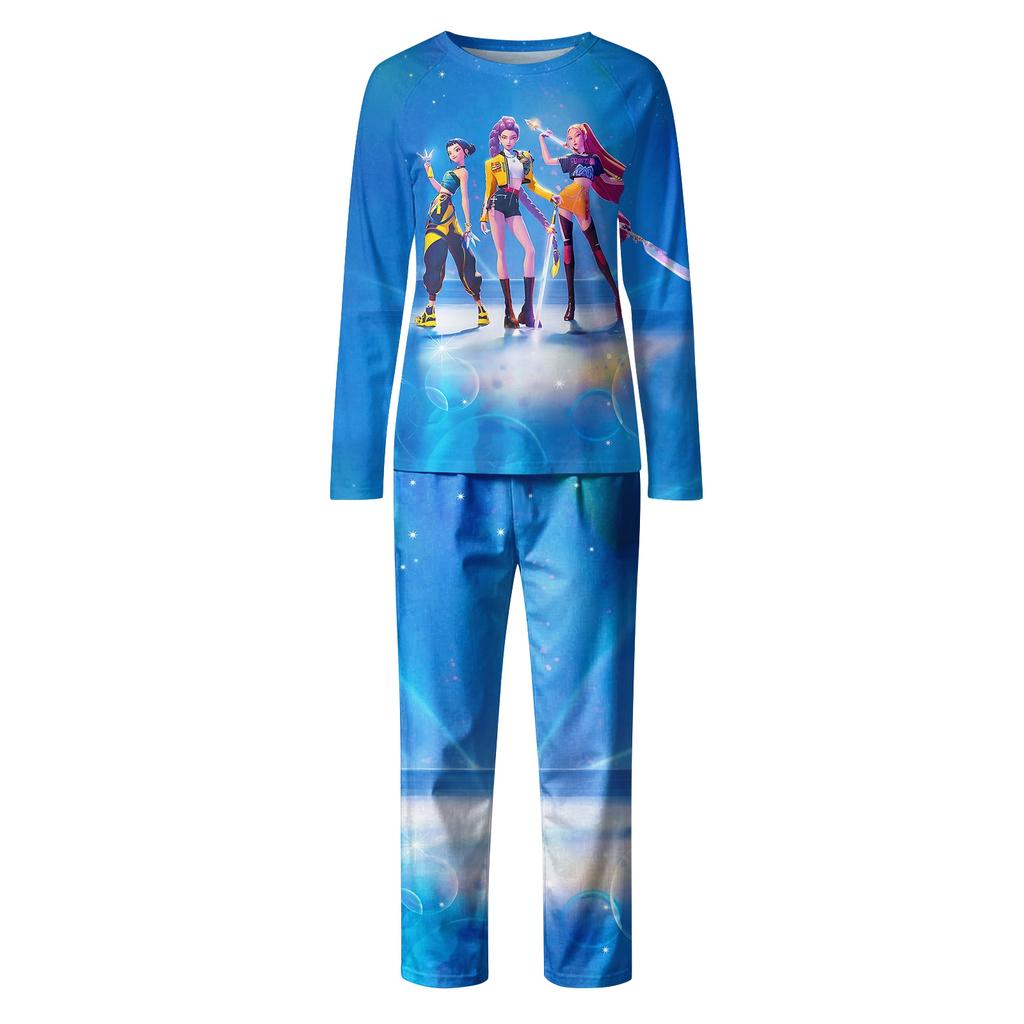 Family Matching Sets Pajamas, Loungewear Outfits,Family Matching Long Sleeve Tops+Pants Set