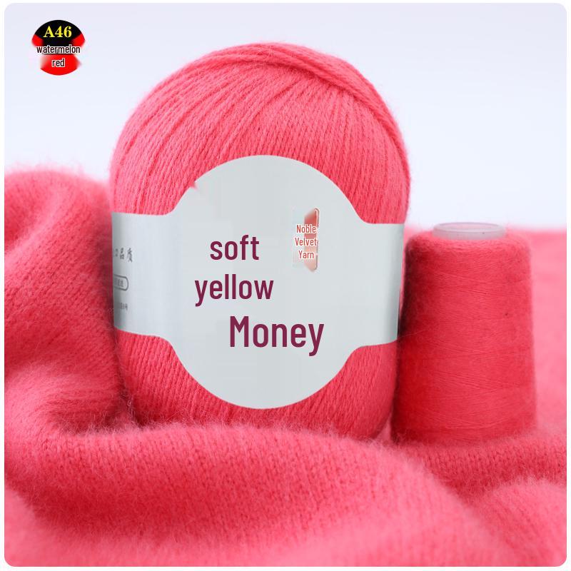 Buy One or Two Skeins, Get One or Two Free: Cashmere Hand-knitting Yarn, Three-ply Medium-thick Wool Yarn for Scarves.