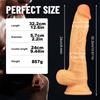 Female Simulation Big Dildo Sucker Dildo Masturbation Device Adult Products