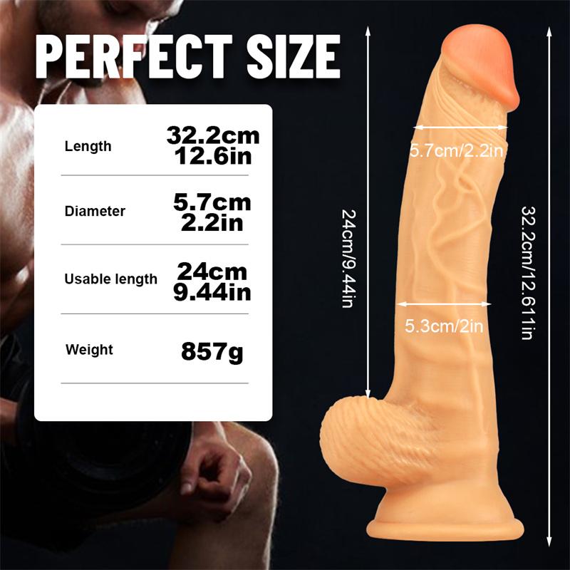 Female Simulation Big Dildo Sucker Dildo Masturbation Device Adult Products