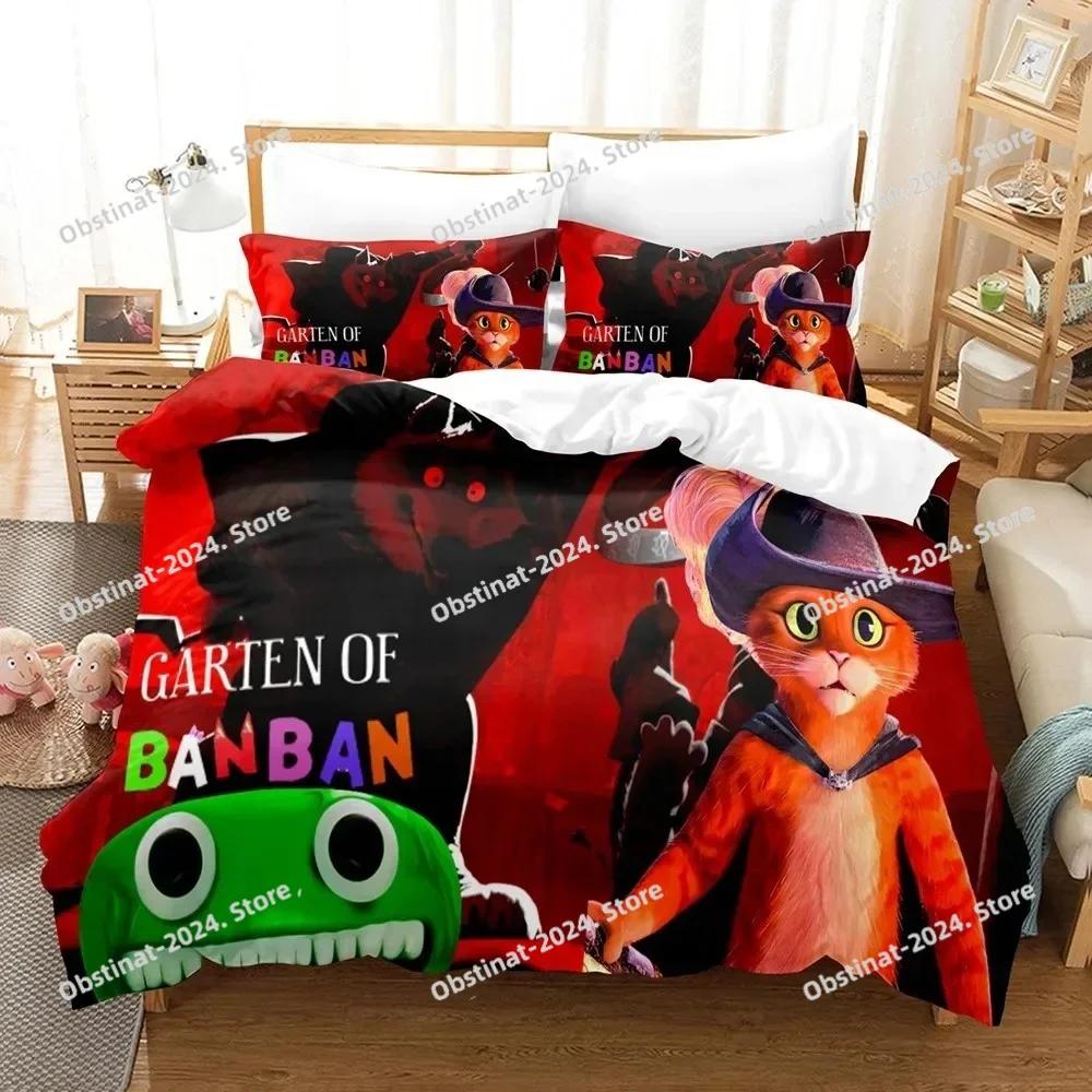 Garten Of Banban Beding Set Printed Bed Linen Set With Pilowcase Bed Soft Duvet Cover Soft Single Double Quen Super King-Sized Dimensionsd Dimensions