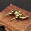 Retro Brass Camel Figurines Miniatures Home Decor Animal Statue Desktop Ornaments Gifts Room Decor Sculpture Copper Toy Gifts