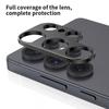 Hollow Camera Lens Protector Metal Back Lens Frame Cover Scratchproof Guard for S25/Plus/Ultra Phone Accessory