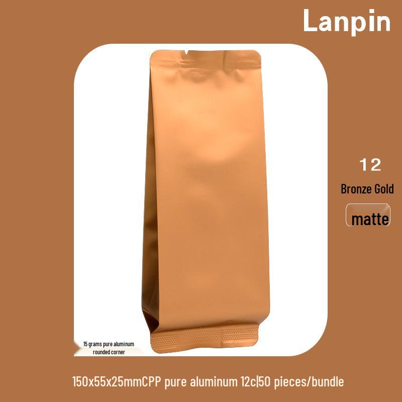 Premium Aluminum Foil Tea Bag for Yancha, Black Tea, Green Tea, Cinnamon, Da Hong Pao