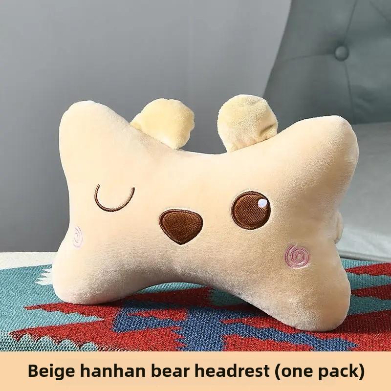 

Нова подушка для підголівника з мультфільмом Симпатичний підголівник Плюшева подушка для поперекової підтримки автомобіля з тваринами з мультфільму Креативна автомобільна подушка для шиї Аксесуари