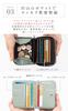 OTSUTOTSU Compact Genuine Leather Bifold Wallet with Large and Bill Holder Women's Capacity, Anti-Skimming, Fold-Free (Neutral Beige)
