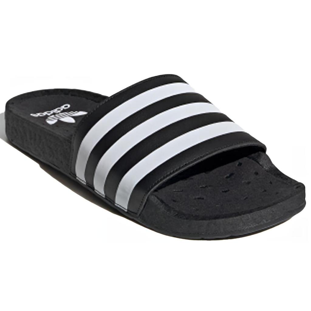adidas Sandales Adilette Boost 'Core Black White' FU9884