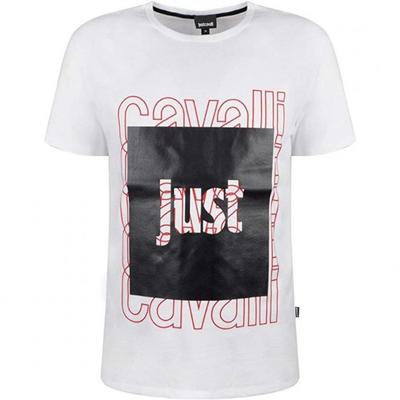Just Cavalli Unisex Adult Box Logo T-Shirt