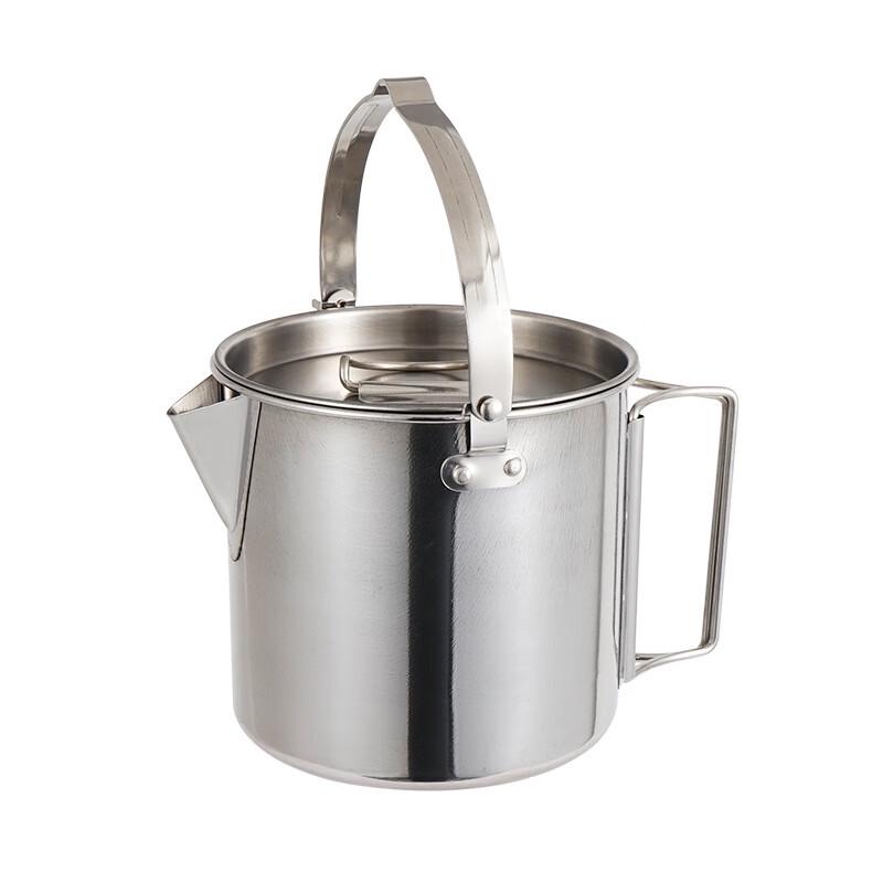 Suiyuan Outdoor Stainless Steel Camping Kettle 1.2L