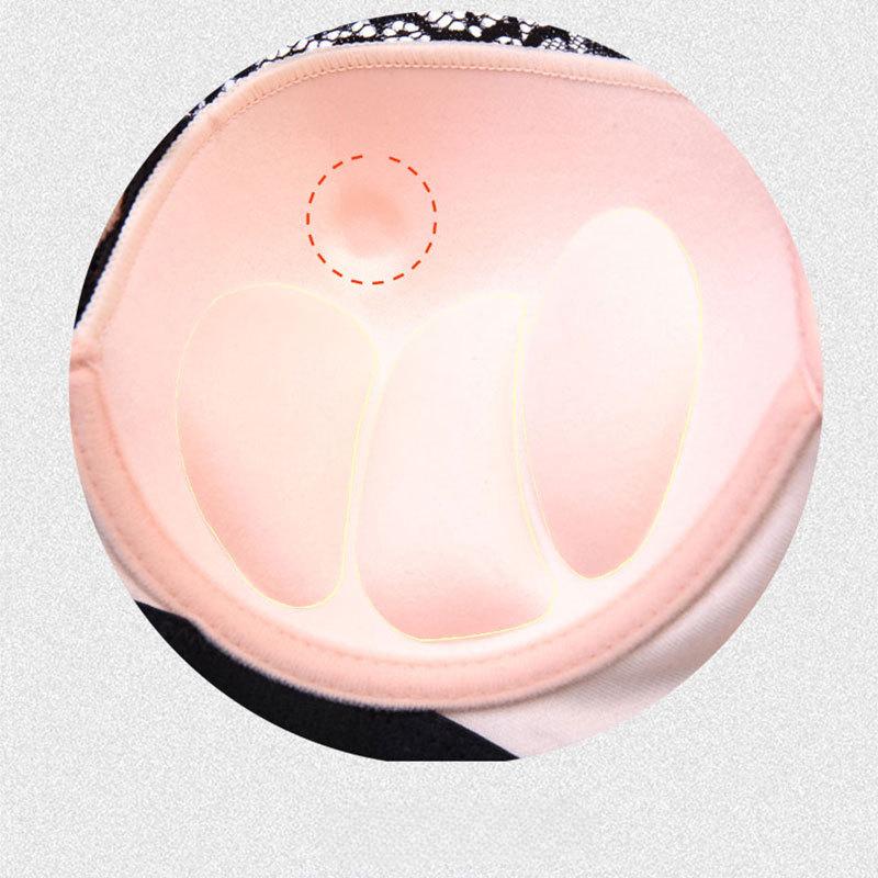 Sexy Autumn and Winter Big Yards Underwear Bra Thin Sexy Lace with Steel Ring Has To Support The Full Cup Large Cups To Increase 100D