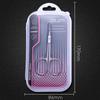 First Generation Russian Style Cuticle Nippers: Small Scissors for Pre-Treatment Nail Art with Genuine 4-Sided Blade