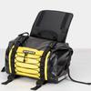 ROCKBROS Side Bag Motorcycle Touring Bag Waterproof 62L Left and Right Set Easy To Install Motorcycle Saddle Bag Wear Resistant Camp Touring (Yellow)