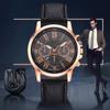 Womens Analog Watch Fashion Quartz Leather Band Roman Dial Casual Business Dress Watch