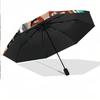 Portable Auto Folding Umbrella,SEVENTEEN 8 Rib Waterproof Umbrella For Camping Commute