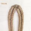 TB Vintage Style Woven Hanging Rope Toilet Paper Roll Holder Decor