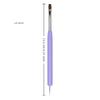 6Pcs Candy Color Nail Art Brushes Detail Painting Design Pen Phototherapy Gel Drawing Tool Manicure Brushes