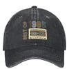 Vintage Baseball Cap  Years Old Birthday Gift Unisex Women SunProof Trucker Dad Hat Summer Yk Cool Hippie Baseball Caps