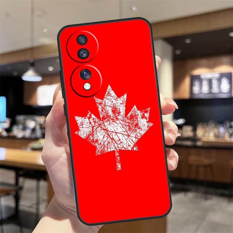 Canada Canadian Flag Case For Honor Magic 8 6 7 Pro Honor Win RT X8b X8c X9a X9b X9c X9d 70 90 200 400 Lite Cover