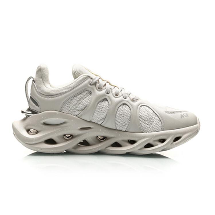 Li Ning Arc ACE Cushioning Slip Resistant Cushioning Slip Resistant Low Top Running Shoes Women's White ARHP308-2