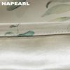 1PC NAPEARL 70-80% Shading Painted Green Plant Printed Blackout Curtains American Pastoral Style Curtain For Bedroom Living Room Home Decor