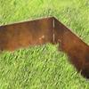 Corten Steel Garden Edging 8x8x18.5 Cm - ICH-ZAPFE.DE - Brown - Brown
