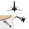 Foldable Trumpet Holder Stand Portable Trumpet Holder with 5 Leg Detachable Insturment Rack Metal Trumpet Holder
