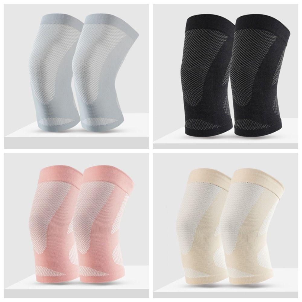 Nylon Sweat-absorbing Knee Pads Wear-resistant Compression Knee Sleeve  Sports Fitness Cycling