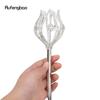 Silver White Alloy Fairy Wands for Girl Princess Wands for Kids Angel Wand for Party Cosplay Costume Wedding Birthday Party 49cm