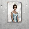sophia loren Vintage Metal Tin Signs Posters Decor Retro Metal Plaque Wall Art Decor for Garage Bar