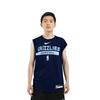 Nike T Shirts Men's Dark Blue Crew Neck Moderate Straight Fit FN5207-419