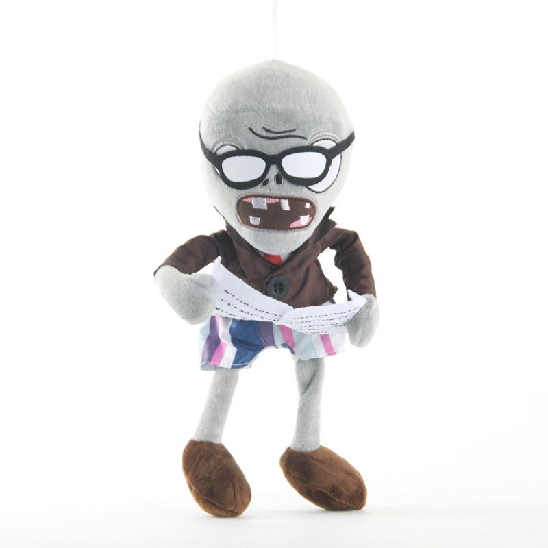 39 Styles 22-30cm Plants Vs Zombies Cosplay Plush Toys PVZ Hats Pirate Duck Zombie Plush Stuffed Toy Doll for Children Kids Gift