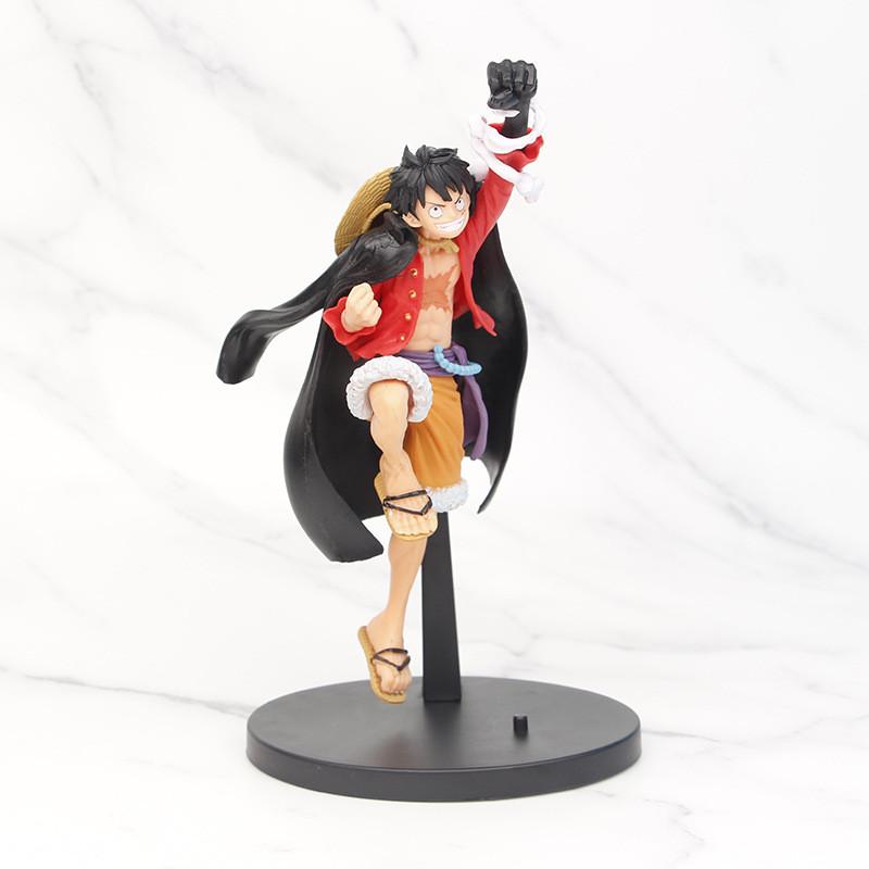 One Piece Luffy Battle Outfit Figure Pvc Premium Collectible Desk Ornament 20cm