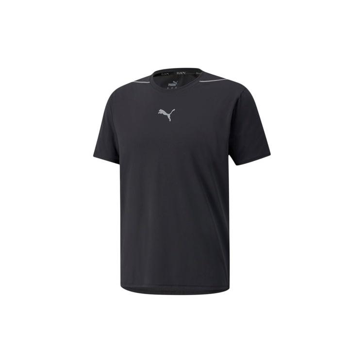 PUMA Outdoor Sports Running Round Neck Short Sleeve Black Men s 520851-01 S