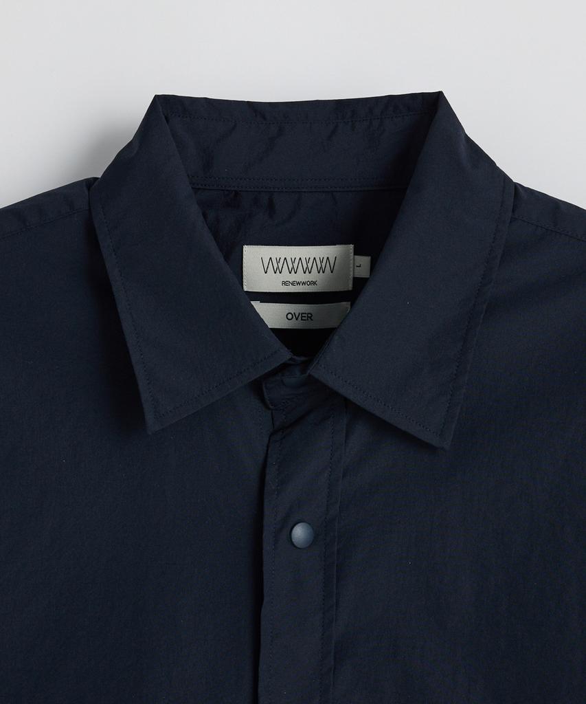 STCO [Flexion] Lightweight Nylon Shirt_Navy (Oversized)_Sdsxa33Osn