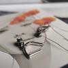 Silver Earrings with Natural Rauchtopaz (smoky Quartz) 1.617ct (2178743)