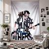 Wall TapestryFoo Fighters Art Hanging Cloth Decorative Background Cover for Room Decoration
