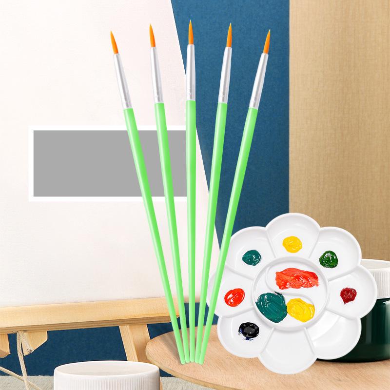 Graffiti Color Acrylic Paint Outliner Pens Set Green