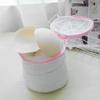 Foldable White Underwire Lingerie Wash Bag and Underwear Storage Basket