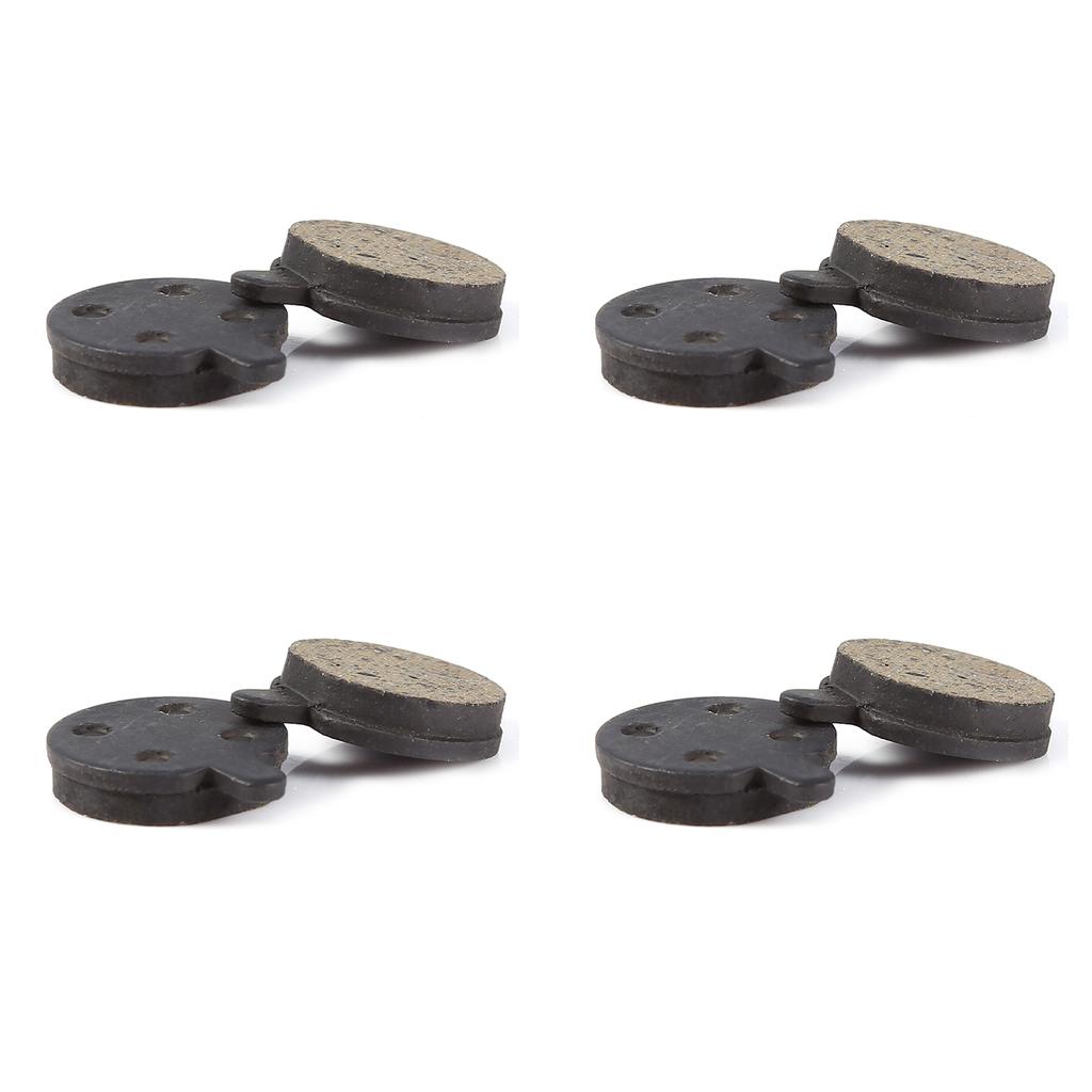 Pads For  , 4 Pairs Black High Quality Resin Electric Sc Pad For Mountain Bike   Rake Scooter Disc Semimetal Disc Brake