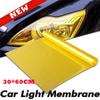 Golden Yellow Light  PVC Car Headlights Taillight Film Fog Stretchable Auto Taillight Tint StickersCar Light Film Car Styling
