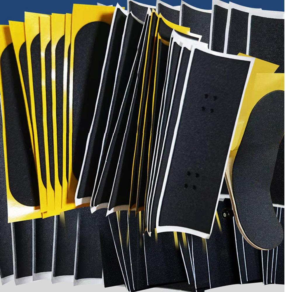 1/6Pcs Black Fingerboard Grip Tapes Foam Grip Non-slip Stickers Durable Fingerboard Deck Stickers